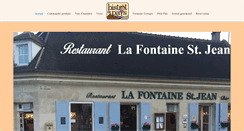 Desktop Screenshot of la-fontaine-saint-jean.com